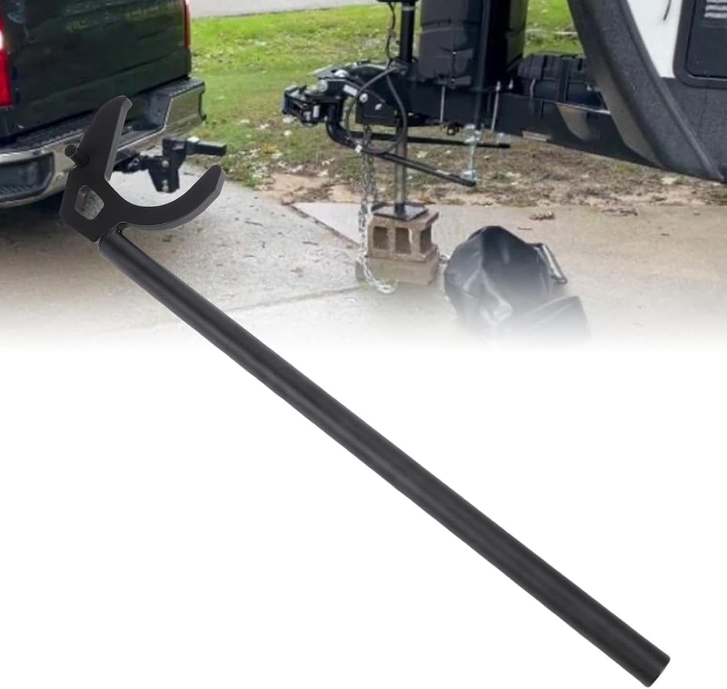 Trailers Accessory Tool Hook Up Implement Enhances Spring Rod Handling Efficiency in Setups Configuration Trailers Setups