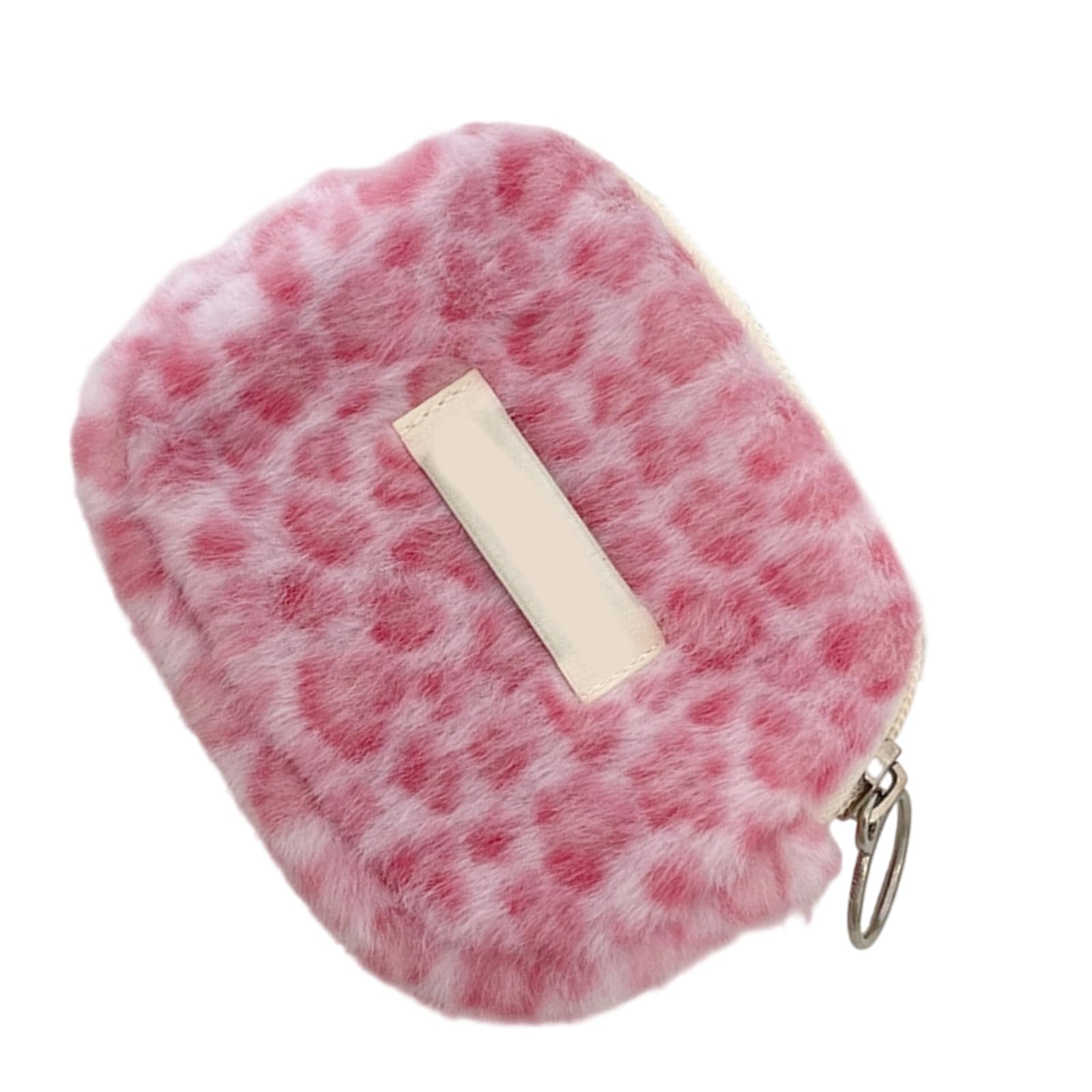 Kalttoy A Portable Fashion Leopards Print Storage Pouches Containing Functional Ideal For Travel Everyday Carry Nd Ccessories Leopards Plush Storage Bag