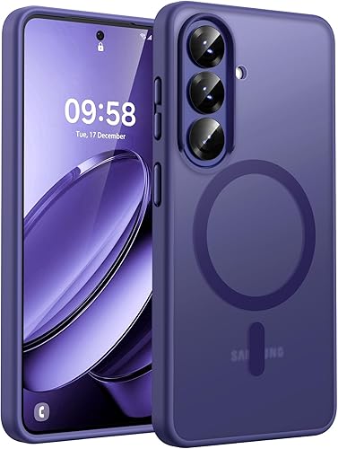 Miniatura 62 de TOCOL Funda para Samsung Galaxy S23, con 2 protectores de pantalla [protección completa mejorada de la cámara] [prueba de caídas de grado militar]