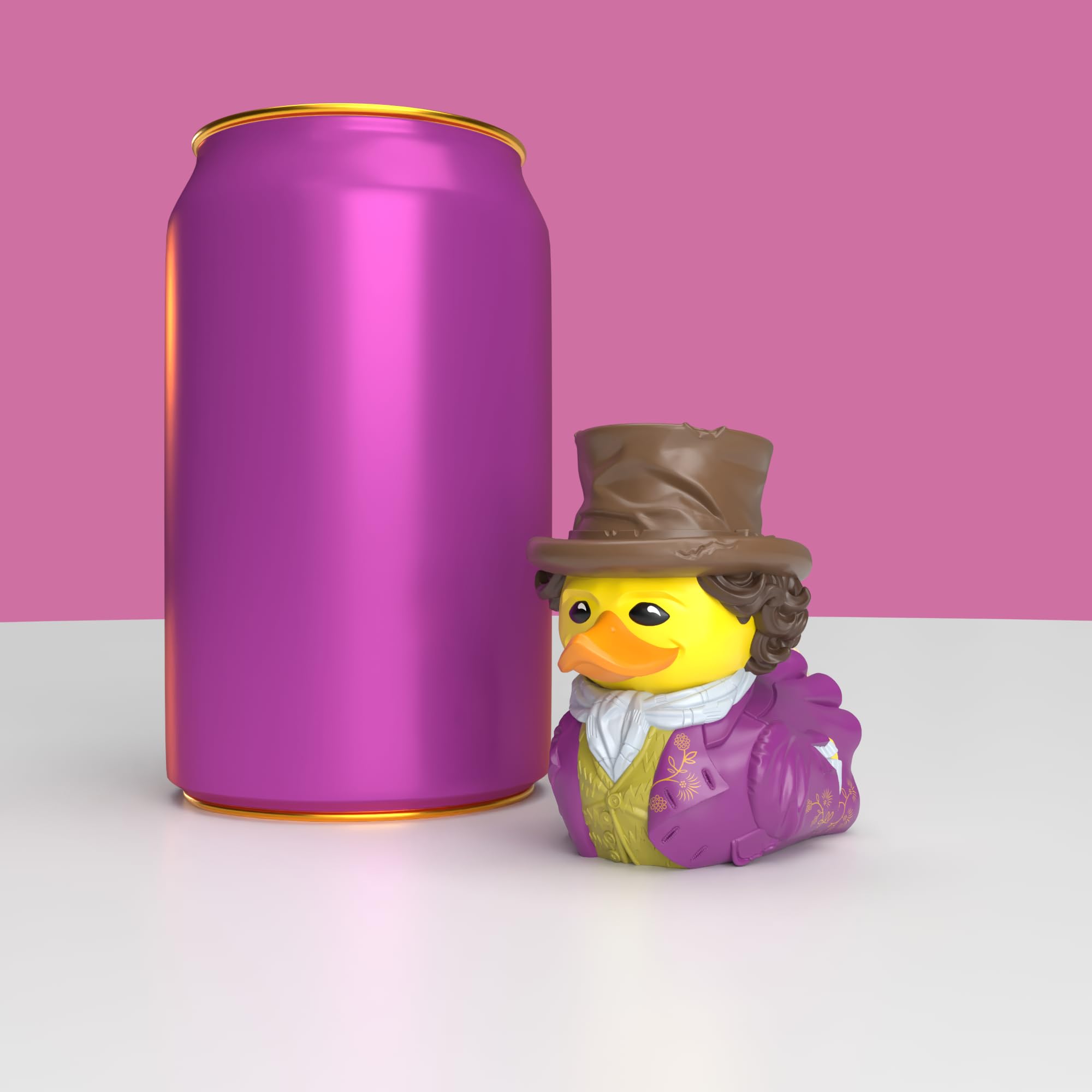 TUBBZ Mini: Willy Wonka Cosplaying Rubber Duck Vinyl Figure, Willy Wonka (Mini) - Image 4