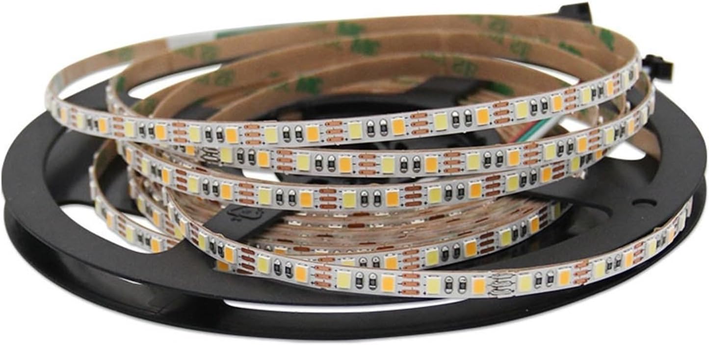 5 Meters 2835 Light Strip Dual Color Temperature 5MM Light Strip led Light Mirror line Light Low Voltage 5V 60/120 Light Indoor Outdoor Decoration (Color : 3000K, Size : 5V 60 lamp)
