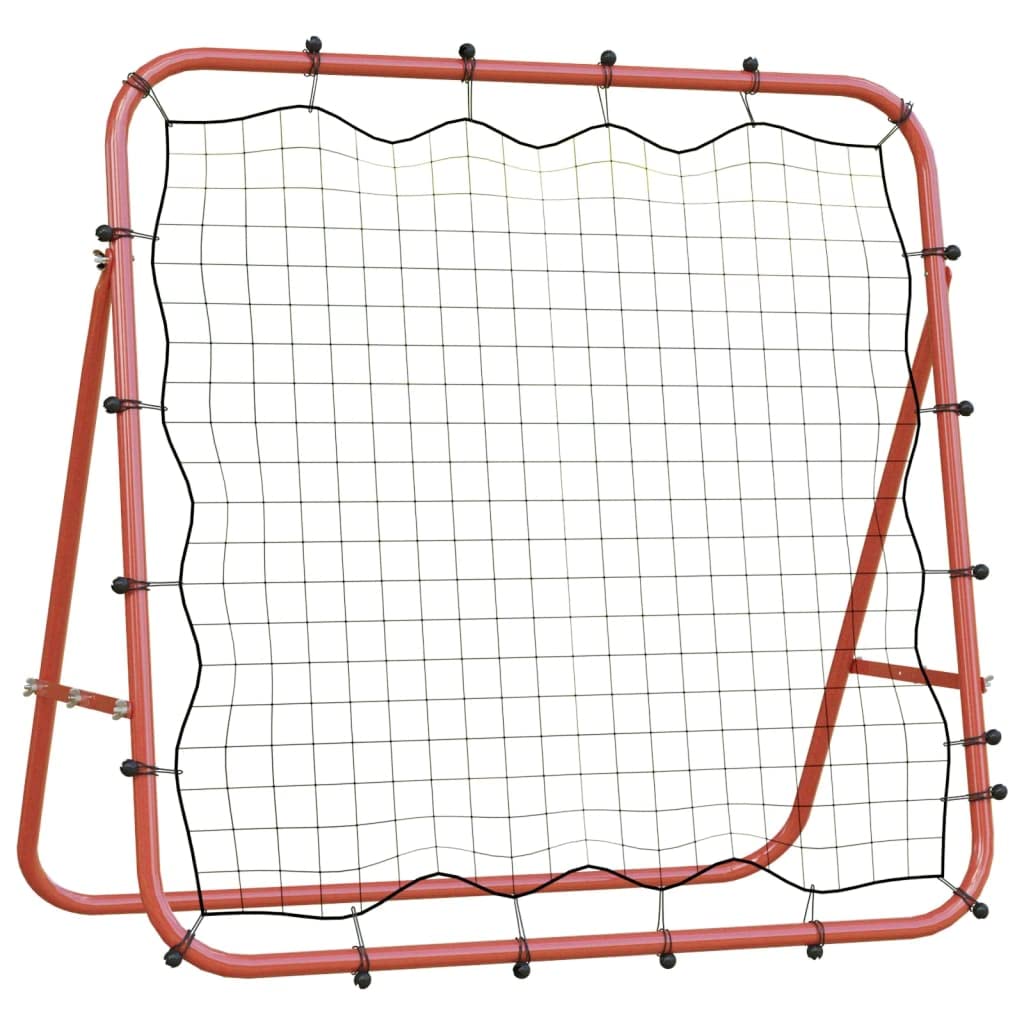 SKM Fußball-Rebounder Verstell 96x80x96 cm Stahl und PE,Sportartikel,Athletik,Fußball,Fußballtor-Zubehör,3.36 kg,93736