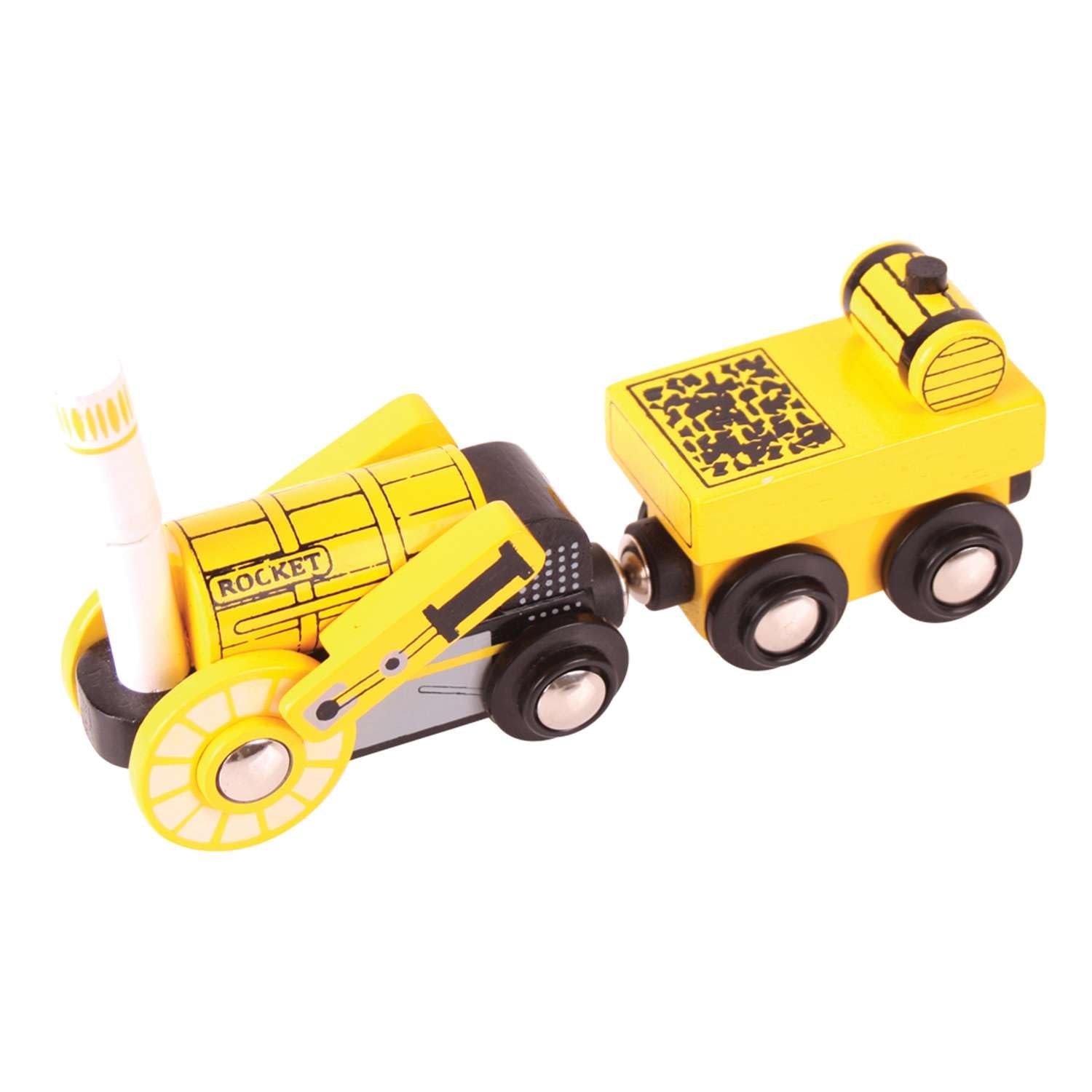 Bigjigs Rail Collezione Storica Locomotrice Rocket