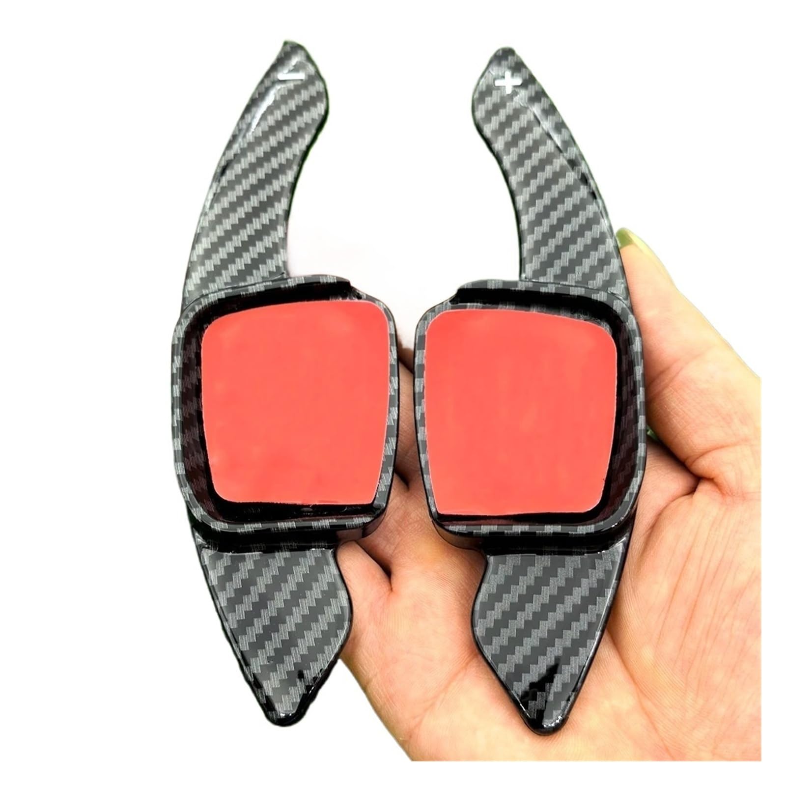 Xxiucj Car Paddle Shifter Extensions for VW for Tiguan for MK2 for Golf for Alltrack for T-Cross for Passat for B8 for GTI for Line Wheel Shift Paddle Shifter(B Style)