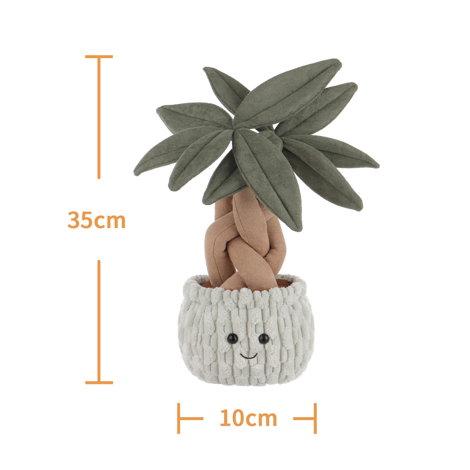 Apricot Lamb Geldbaum Glücksbaum Plüschtier Kuscheltier Stofftier 35cm