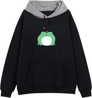 YuzRong Knitted Sweater Women Womens Casual Solid Long Sleeve Hooded Splice Pocket Sweatshirt Loose Tops Fashion Autumn Winter Tops