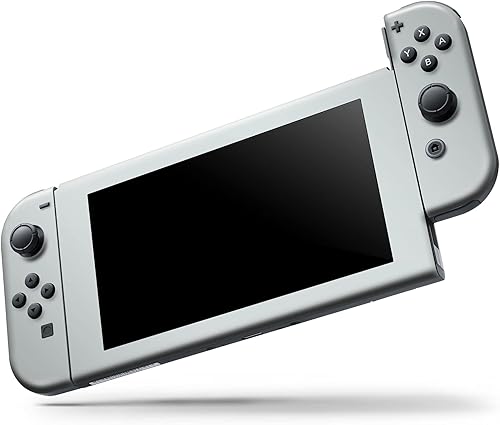 Miniatura 2 de Design Skinz - Compatible solo con Nintendo Switch Joy-Con - Calcomanía protectora de vinilo extraíble resistente a los arañazos - Gris claro sólido