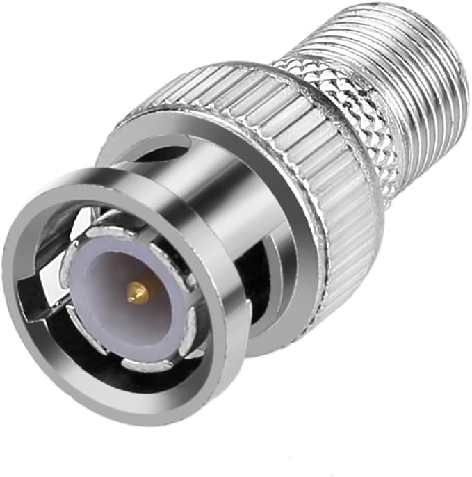 Adaptador BNC Macho a F Hembra para Cámaras CCTV (Pack de 5) miniatura 2