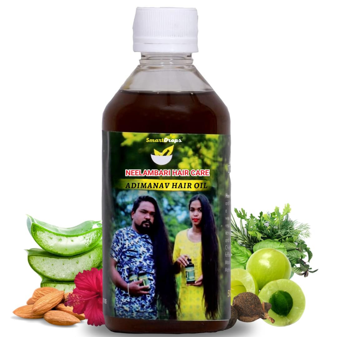 Neelambari Hair Oil | Herbal Adivasi Hair Oil for Hair | Adivasi herbal hair oil | Adivasi herbal hair oil for hair growth