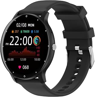 Reloj inteligente de 1.3 pulgadas, pantalla TFT de alta claridad, monitoreo de salud, monitor de sueño, IP67, resistente al agua, BT5.2, llamada, 15 días de tiempo de uso, modos multideportivos para