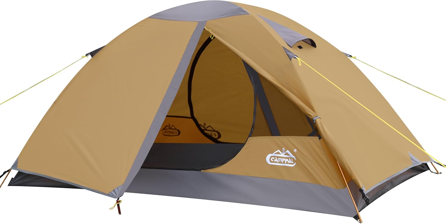 Lightweight Waterproof 2-Person Backpacking Tent for Camping & Hiking