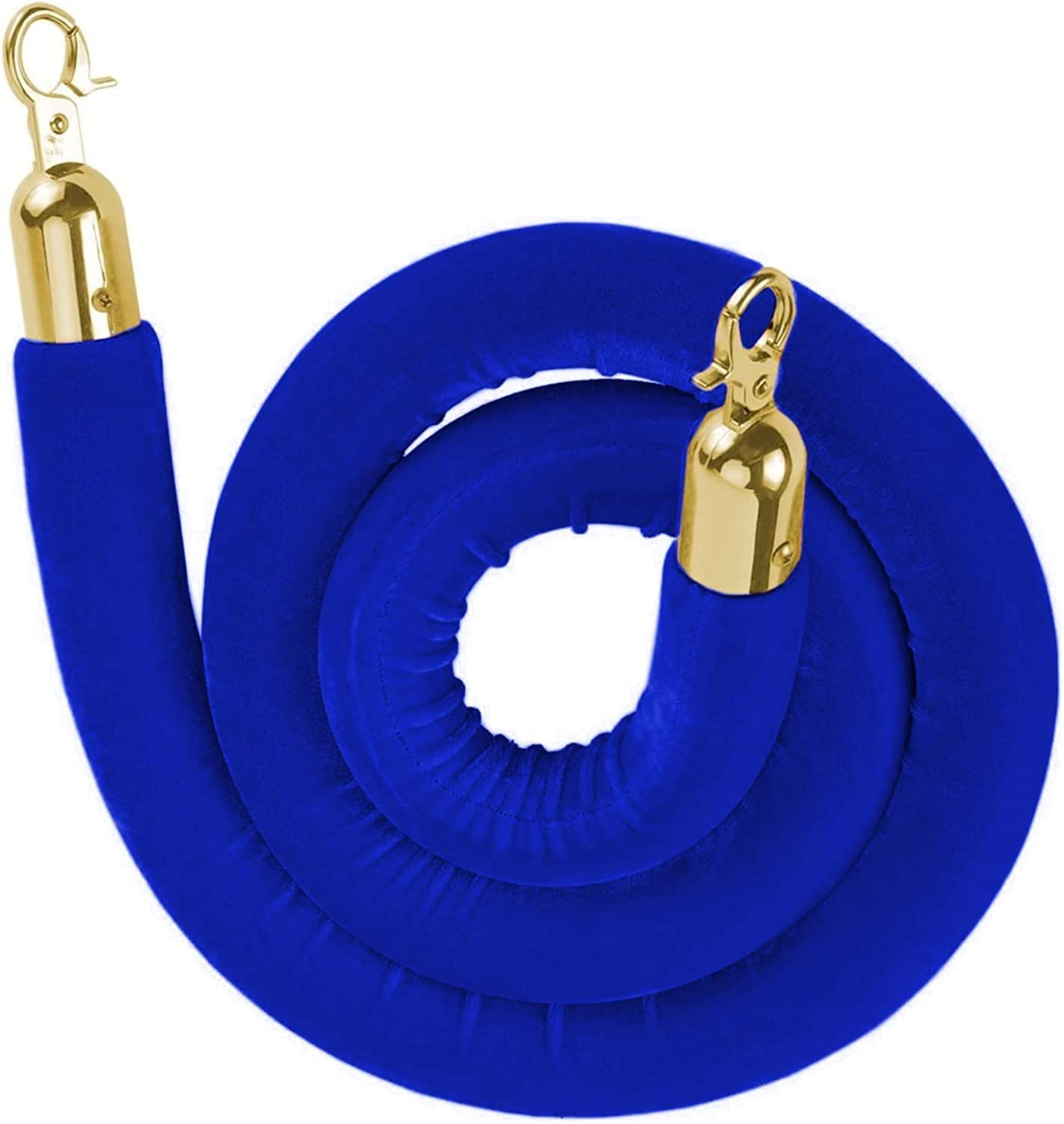 Corde de poteau bleue 3m anti-confusion pour guidage de foule VIP