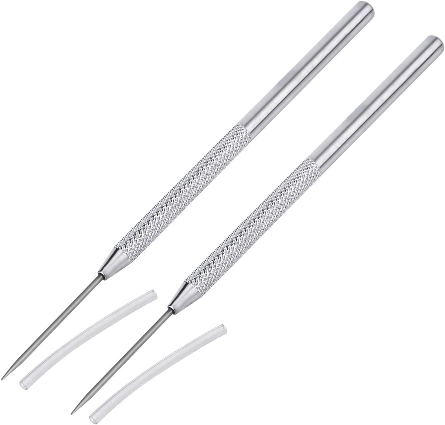 COMIART 2pcs Clay Modeling Sculpture Playdough Pro Needle Detail Tools