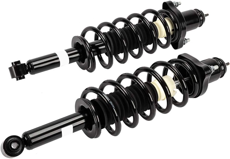 Pair Rear Complete Struts with Coil Springs Assembly Replacement for 2007-2010 Chrysler Sebring 2008-2014 Dodge Avenger 2011-2014 Chrysler 200 Shock Absorbers 171126