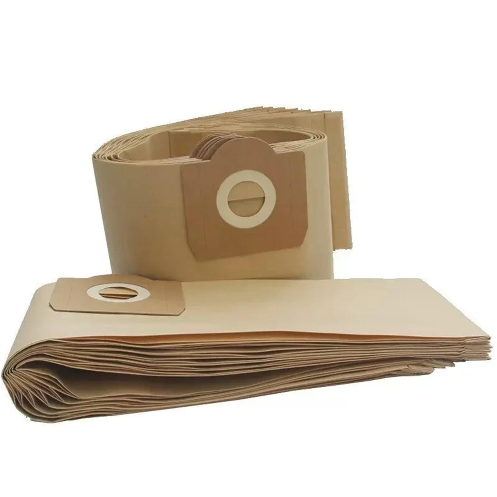 Lot de 12 sacs à poussière compatibles avec Karcher MV3 WD3 WD3200 WD3300 A2204 A2656 & Rowenta RB88 RU100 RU101