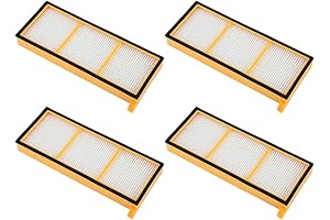 4-Pack Pre-Motor Replacement Filters for Shark ION Robot Vacuum Cleaners