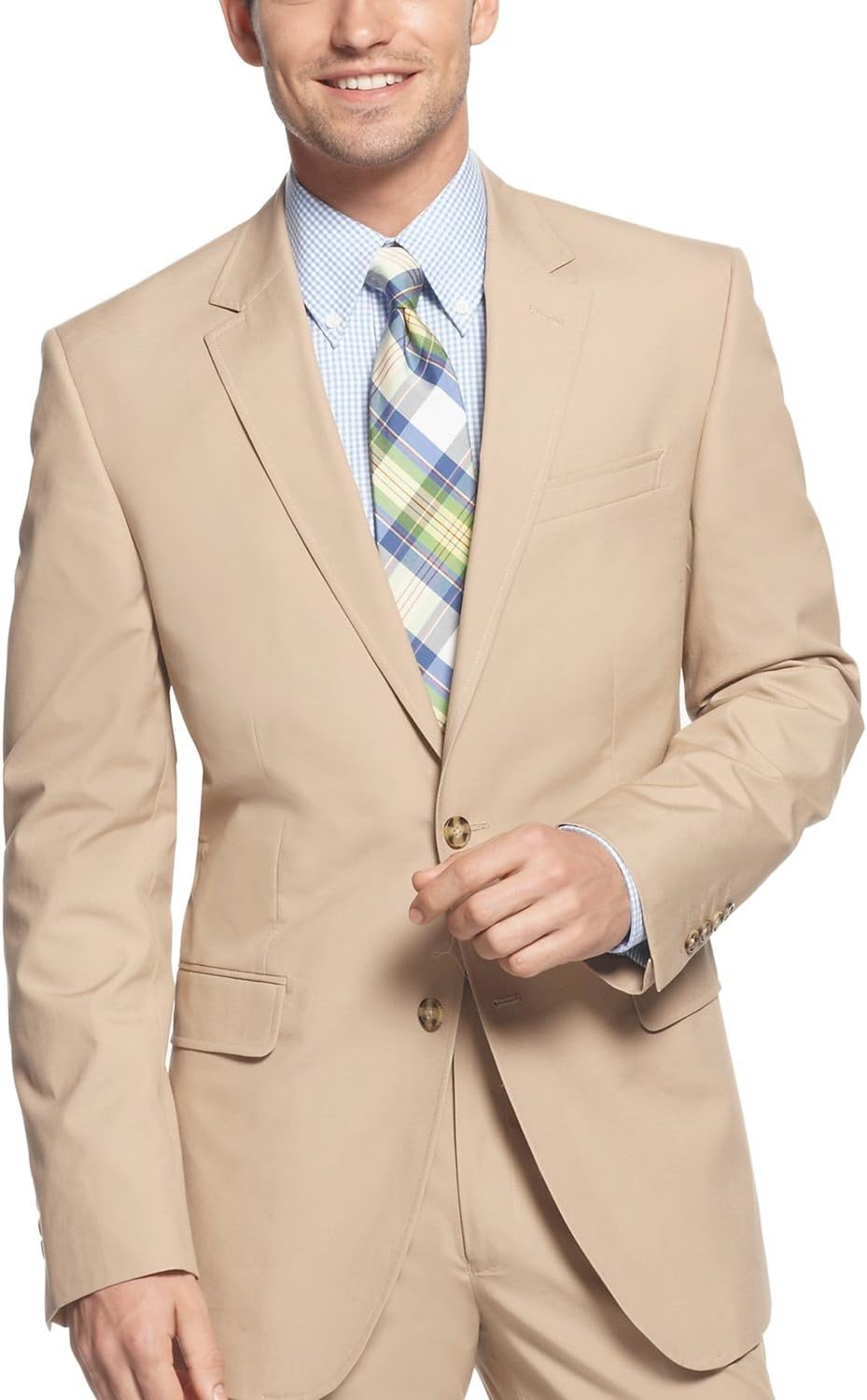 Tommy Hilfiger Men's Two-Button Side-Vent Suit Separate Jacket
