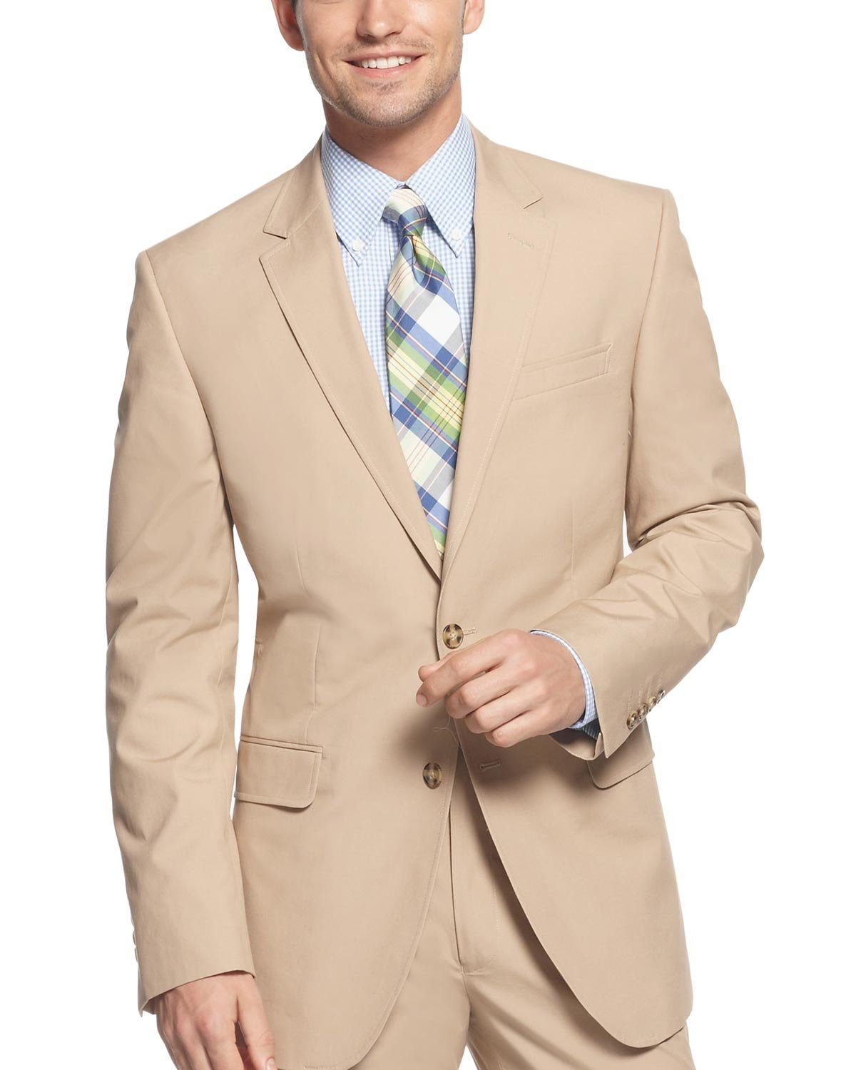 Tommy Hilfiger Men's Two-Button Side-Vent Suit Separate Jacket