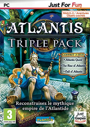 Atlantis Triple Pack: Atlantis Quest + The Rise of Atlantis + Call of Atlantis - French only - Standard Edition [video game]
