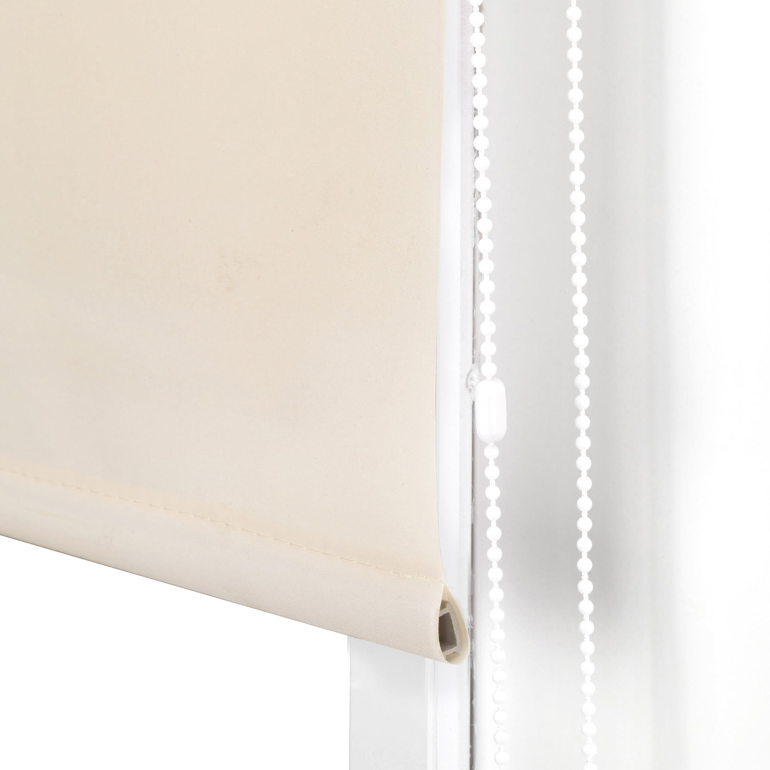 Blindecor Store Enrouleur translucide sur Mesure Store Enrouleur sur Mesure Beige 85 x 250 cm Dimensions du Tissu 82 x 245 cm