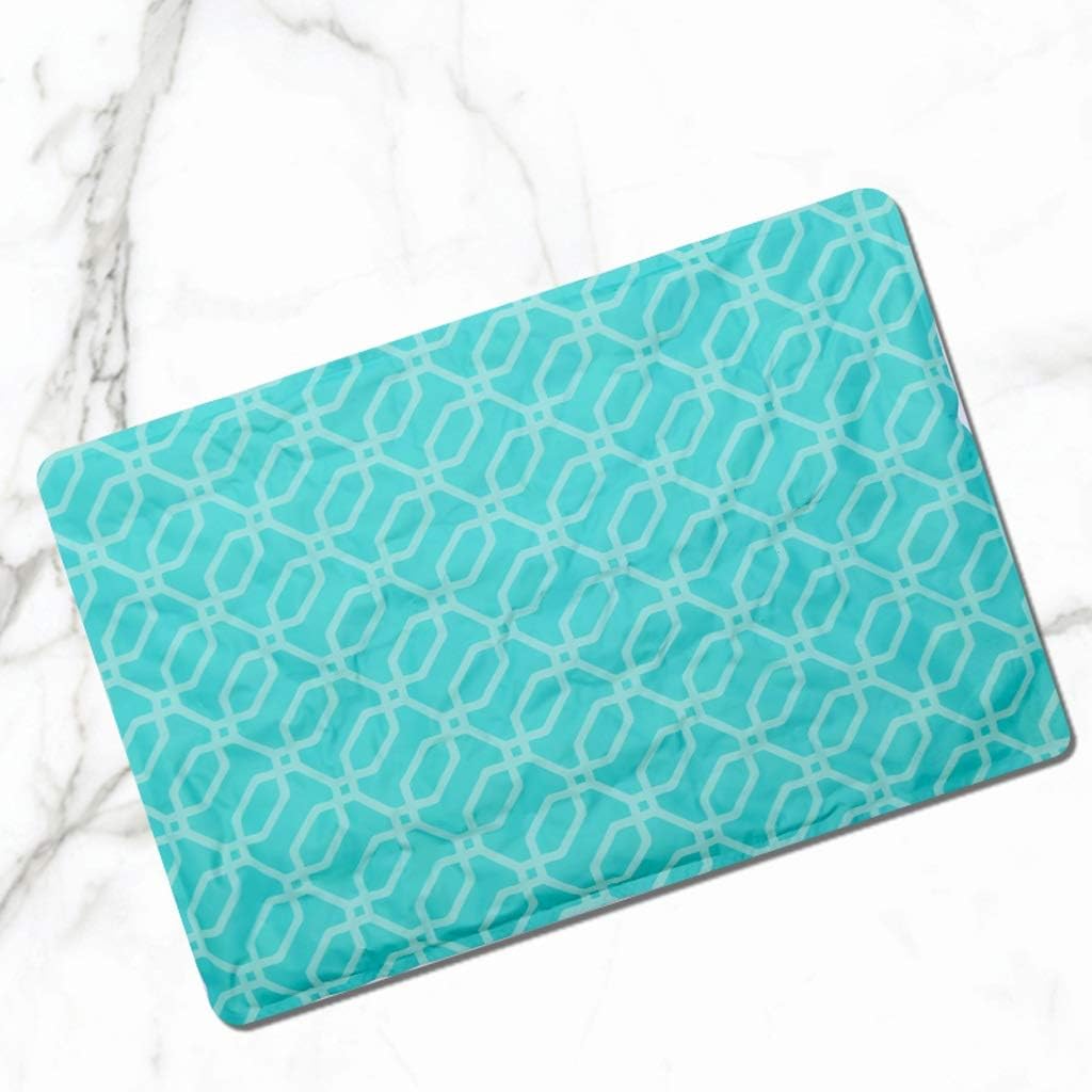 Dog Ice Pad Pet Mat Summer Bite Cooling Kennel Summer Cat Cool Pad Sleeping Pad Cat Supplies (Color : D Size : L-90 * 60cm) (D XL)