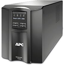 APC Smart-UPS SMT - Uninterruptible Power Supply 1500VA - SMT1500I - Line Interactive, AVR, LCD Panel, 8 Outlets IEC-C13, Shutdown Software