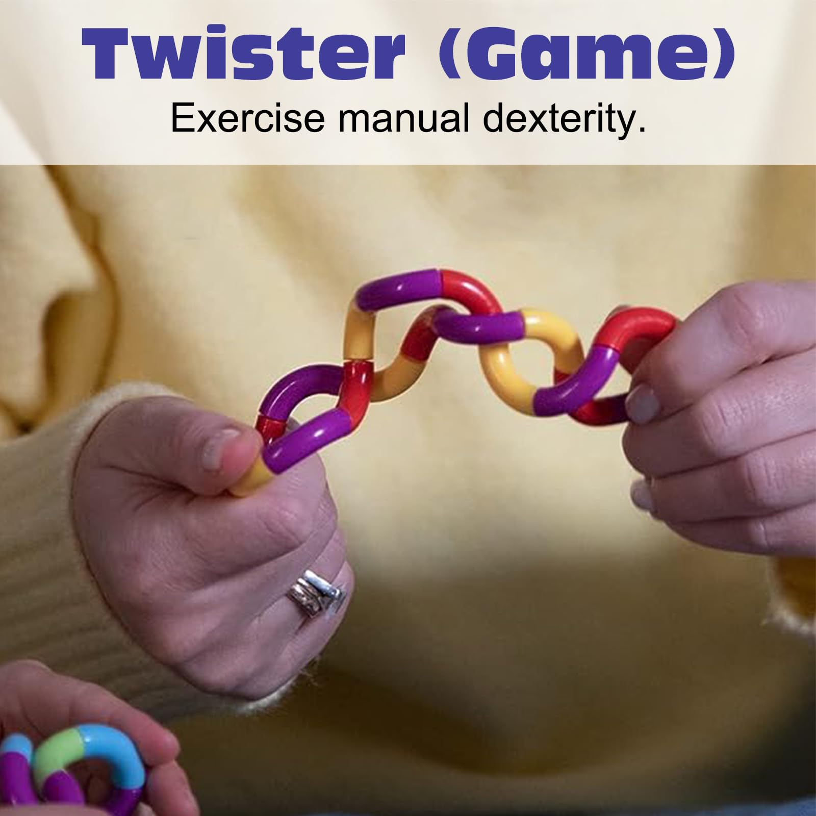 Twister Fidget, zabawki antystresowe dla dorosłych, antystresowe dla dzieci, palce i twister, antystresowe biurko, antystresowe gry sensoryczne, autyzm twister, pomoc w walce z lękiem