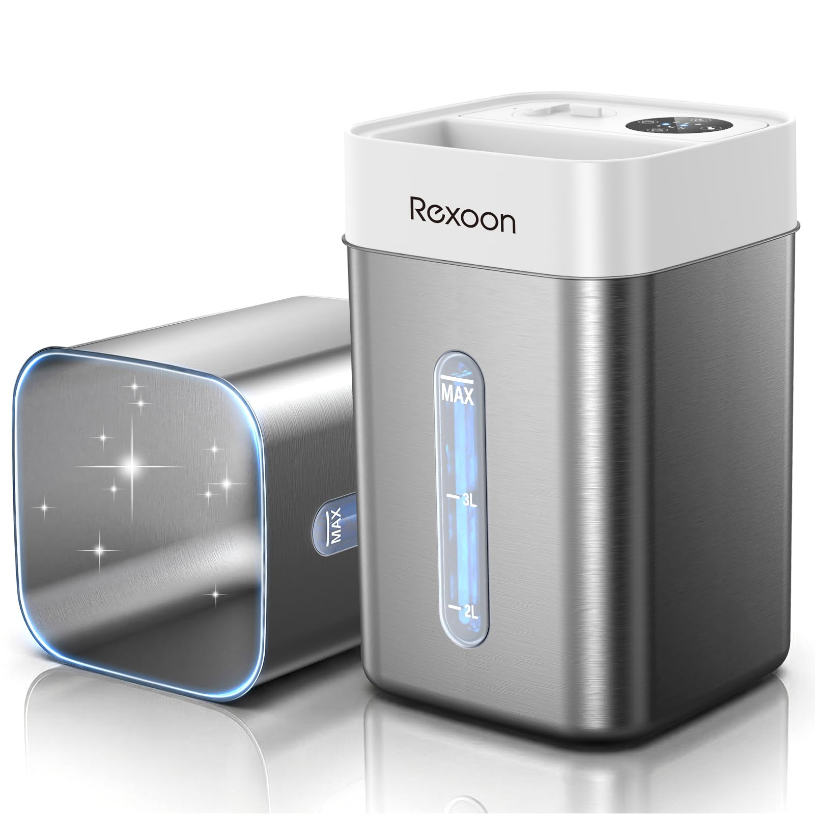 Rexoon 4.6L/1.2Gal Stainless Steel Humidifier