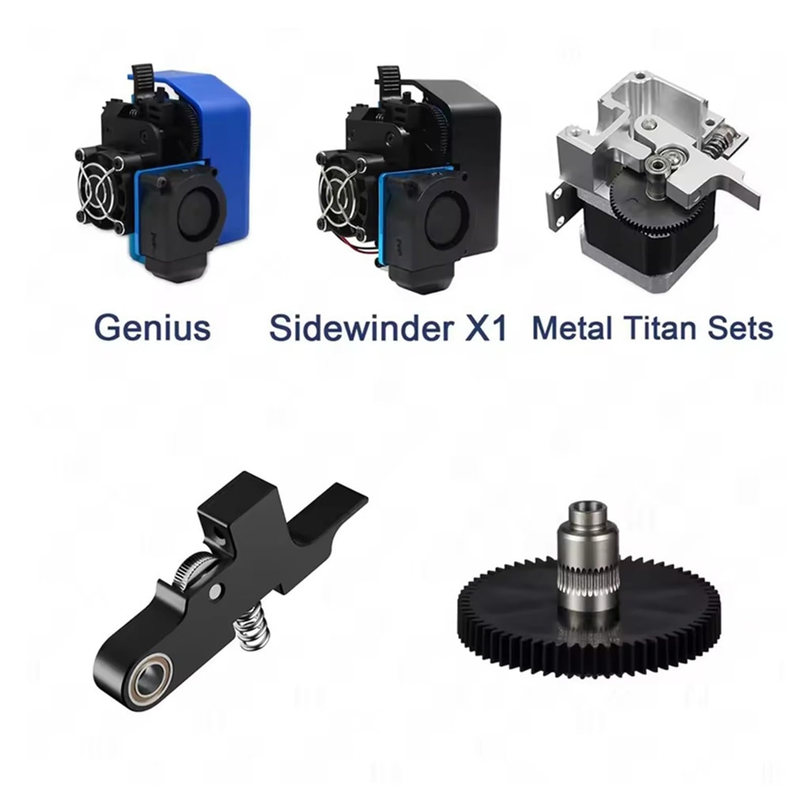 Compatibile con artiglieria, set di ingranaggi estrusore Genius/X1/X2