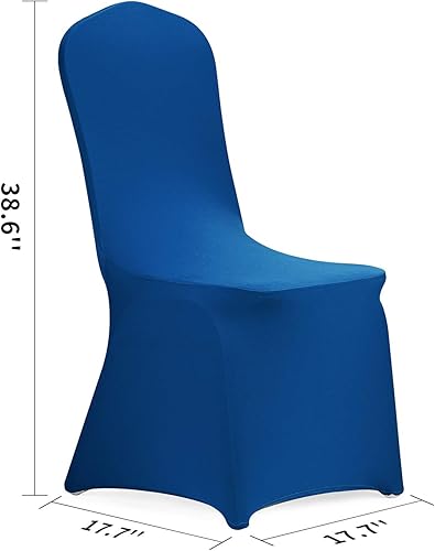 Miniatura 3 de Funda de silla Peomeise plegable, de elastano para banquete de boda, comedor, evento.