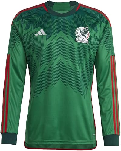 adidas Camiseta de manga larga para hombre Soccer Mexico 2223