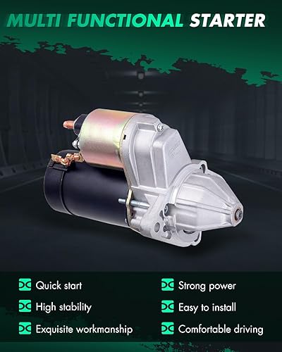 Miniatura 338 de SCITOO Arrancadores Nuevo Ajuste para Nissan Frontier Pickup Xterra 2002 2003 2004 3.3L 17859