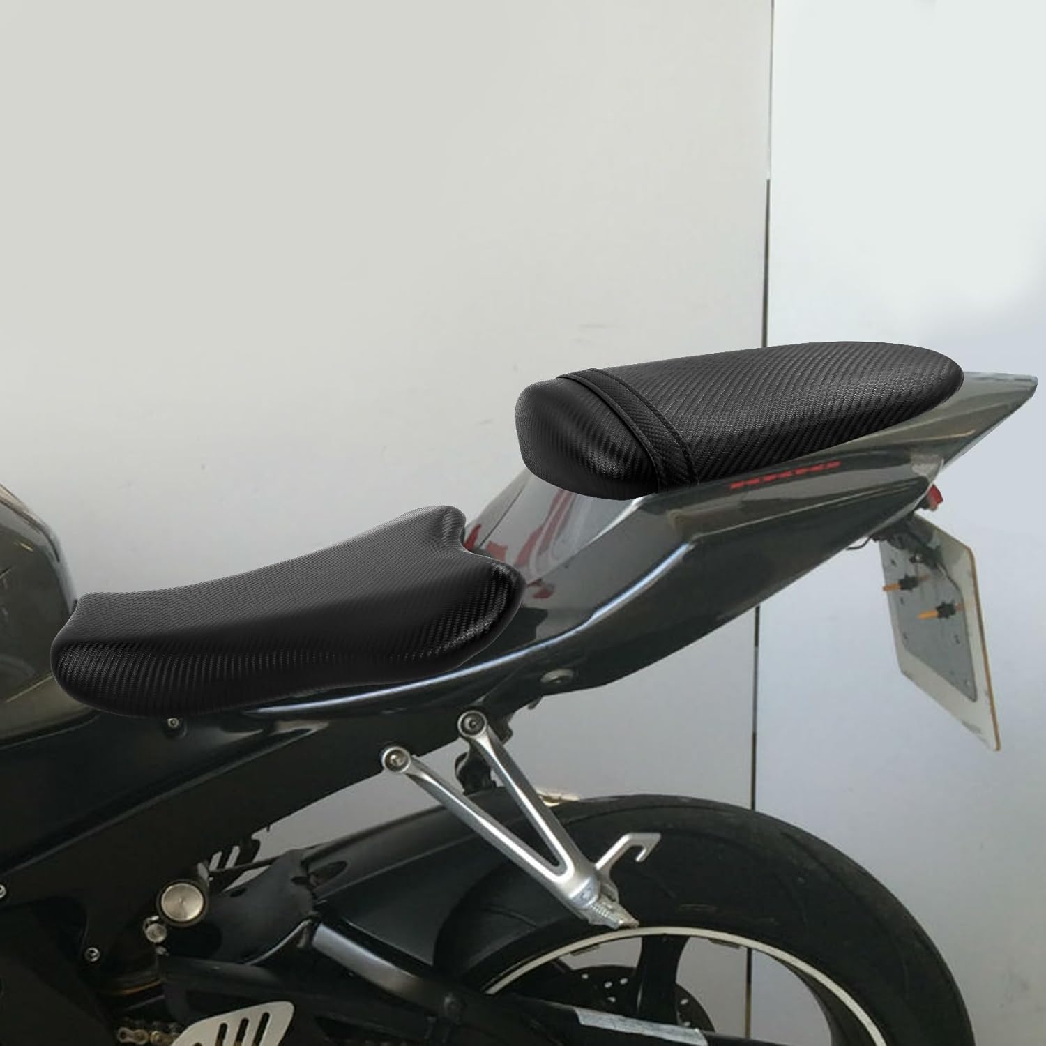 TCT-MOTORPARTS Motorcycle Driver Passenger Seat Fits for Suzuki GSXR1000 GSX-R 1000 2005-2006 05
