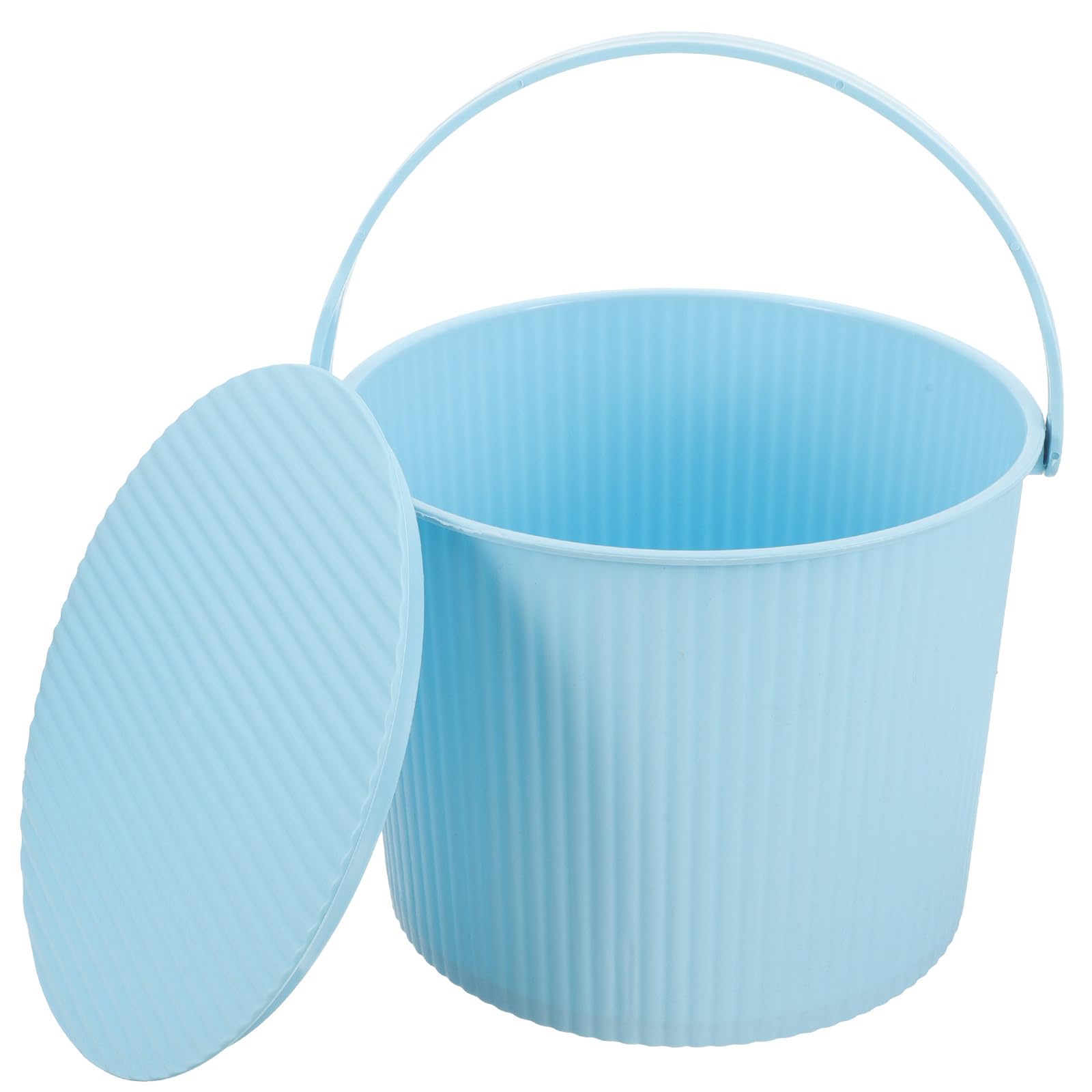 Seau de stockage en plastique avec couvercle Gatuida grande capacité pour maison