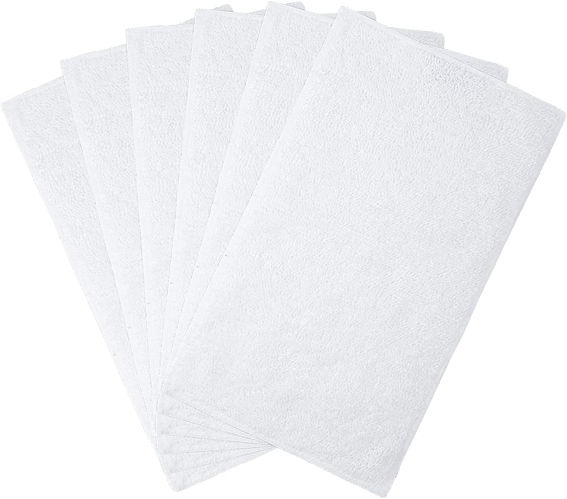 BlueStarsSteam Mop Pads Replacement Compatible with Light 'N' Easy Steam Mop 7618ANB, 7618ANW and OApier Steam Mop S1, S4, S5, and S12 - Washable and Reusable Pack of 6