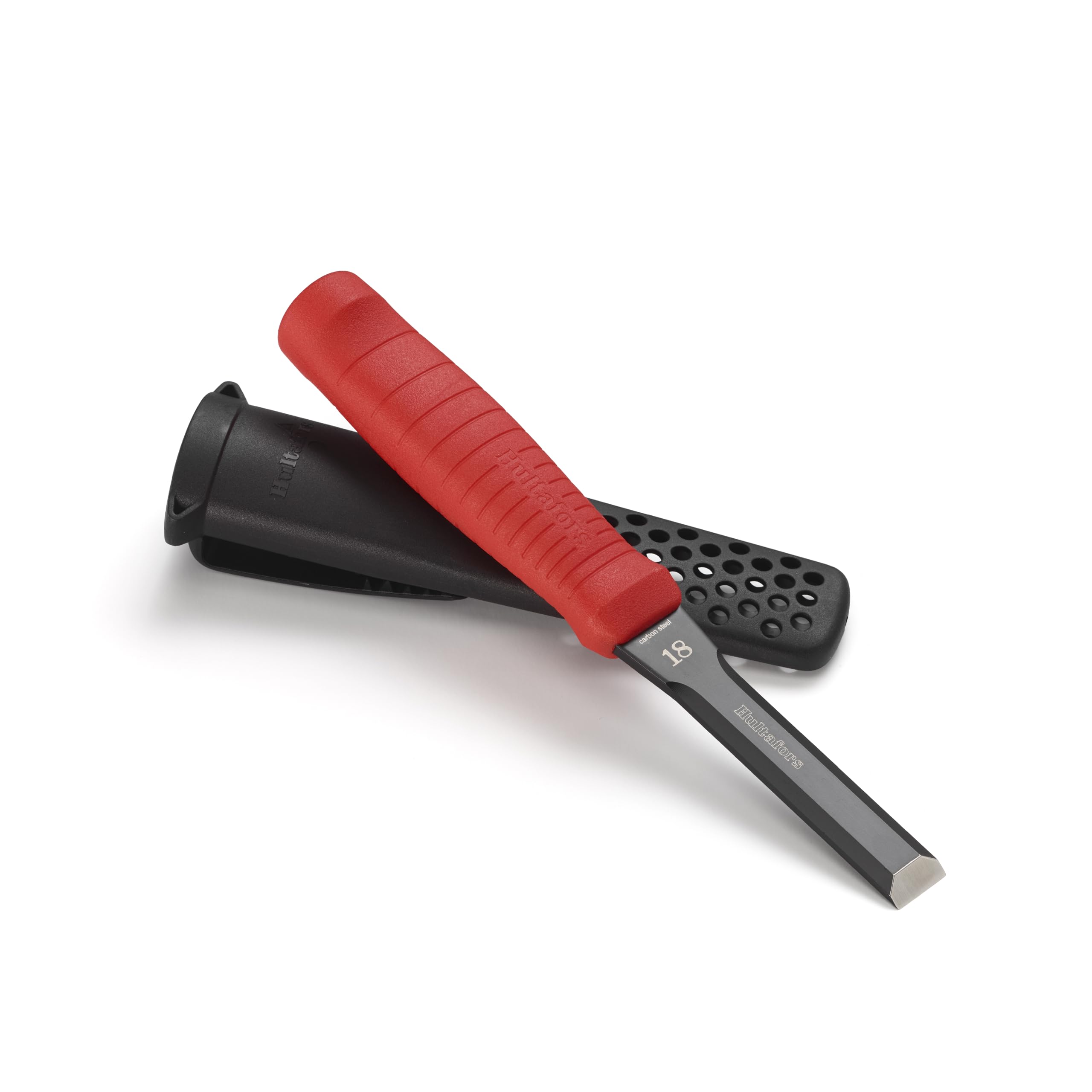 Scalpello Giapponese Edc 18Mm Di Hultafors I Lama In Acciaio Giapponese Di Alta Qualità I Scalpello Per Legno Include Una Robusta Fondina I Per Lavori Di Precisione Pesanti I 390053-image