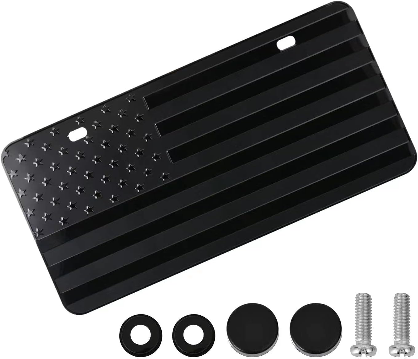 Army License American Flag Patriotic Embossed Aluminum Automotive License Plate. Made In The USA - Our Future Nation Us Army License Plate - Foto 3