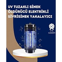 Elektrikli UV I kl  Sivrisinek ve B cek  ld r c    Sessiz ve G venli Tuzak