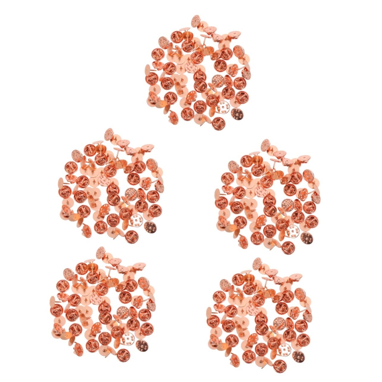 Anneome 250sets Chiusure Posteriori Per Spille Di Gancetti Bloccanti Design Leggero Per e Creazioni Di Gioielli Compatibili Con Spille Distintivi e Badge