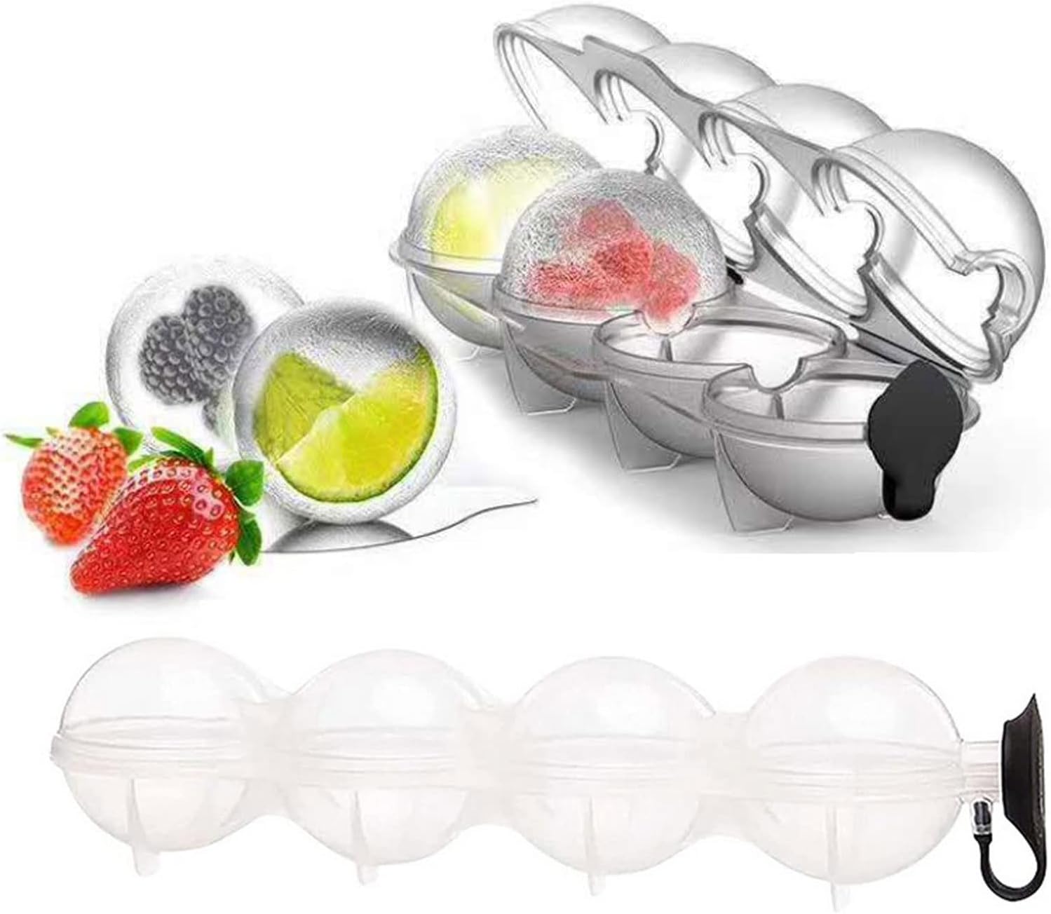 Ice Pop Molds Round plastic ice mold hockey machine