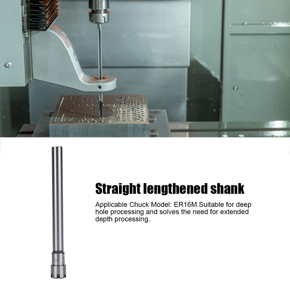 ER16M-150L Spannzangenhalter 5,9 Zoll Schaftlänge CNC-Fräshalter für Verlängerungsdrehmaschine (C16