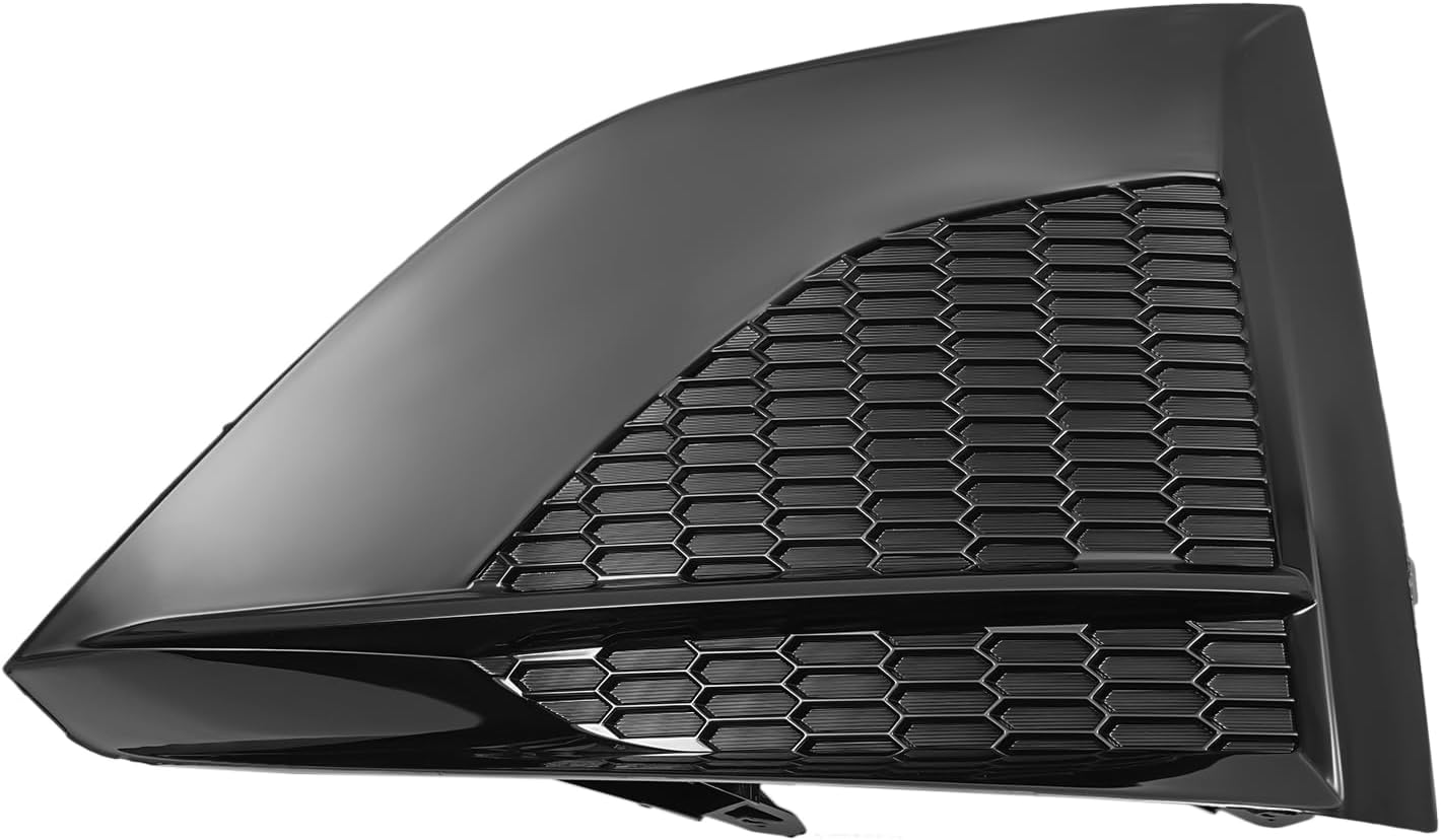 Left Side Foglight Cover Intended for Nissan Altima 2023 2024 Driver Side Fog Light Cover ABS Black (Left Driver Side)