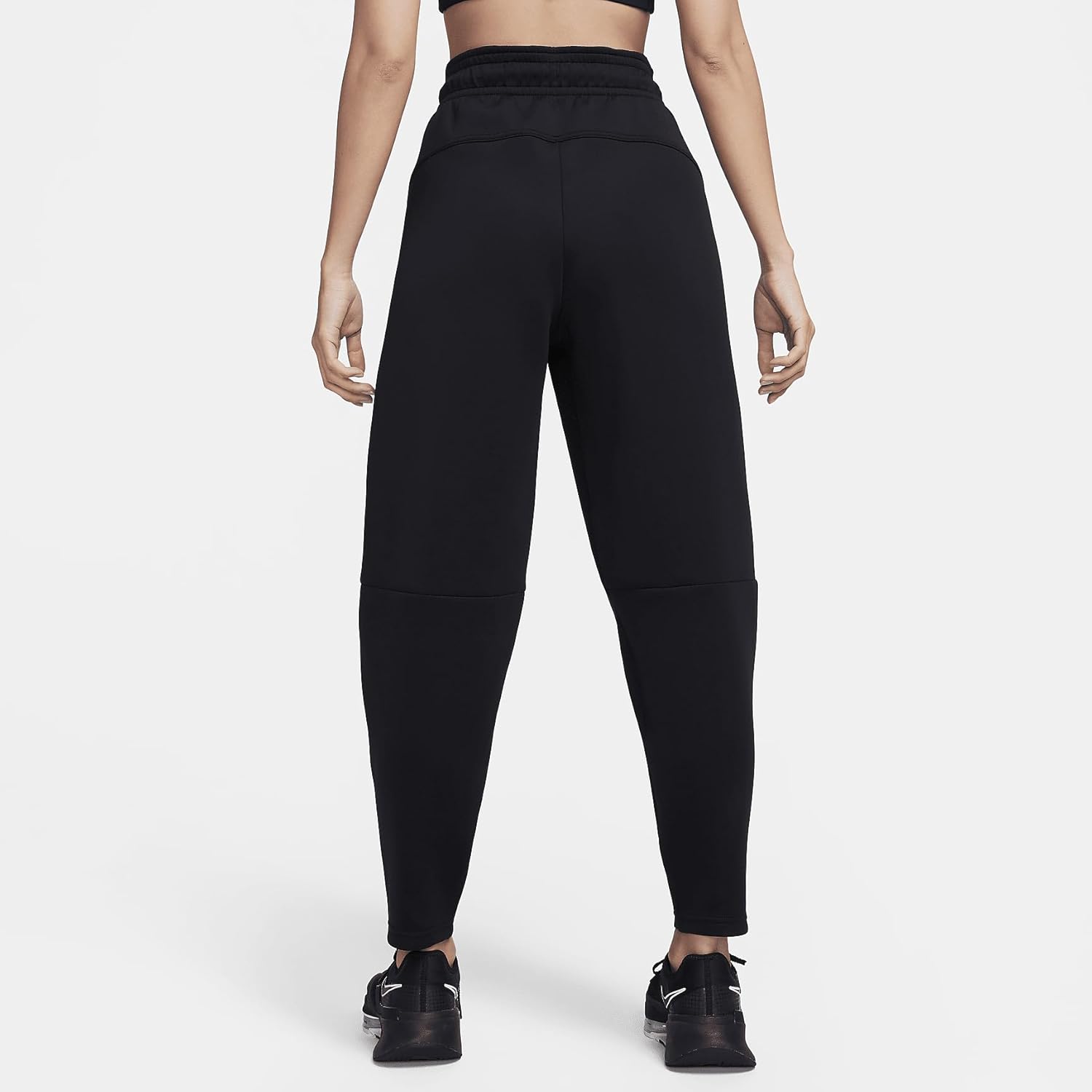 Nike Dri-FIT Prima Women's High-Waisted 7/8 Training Pants (FB5428-010, Black/Black) - Image 2