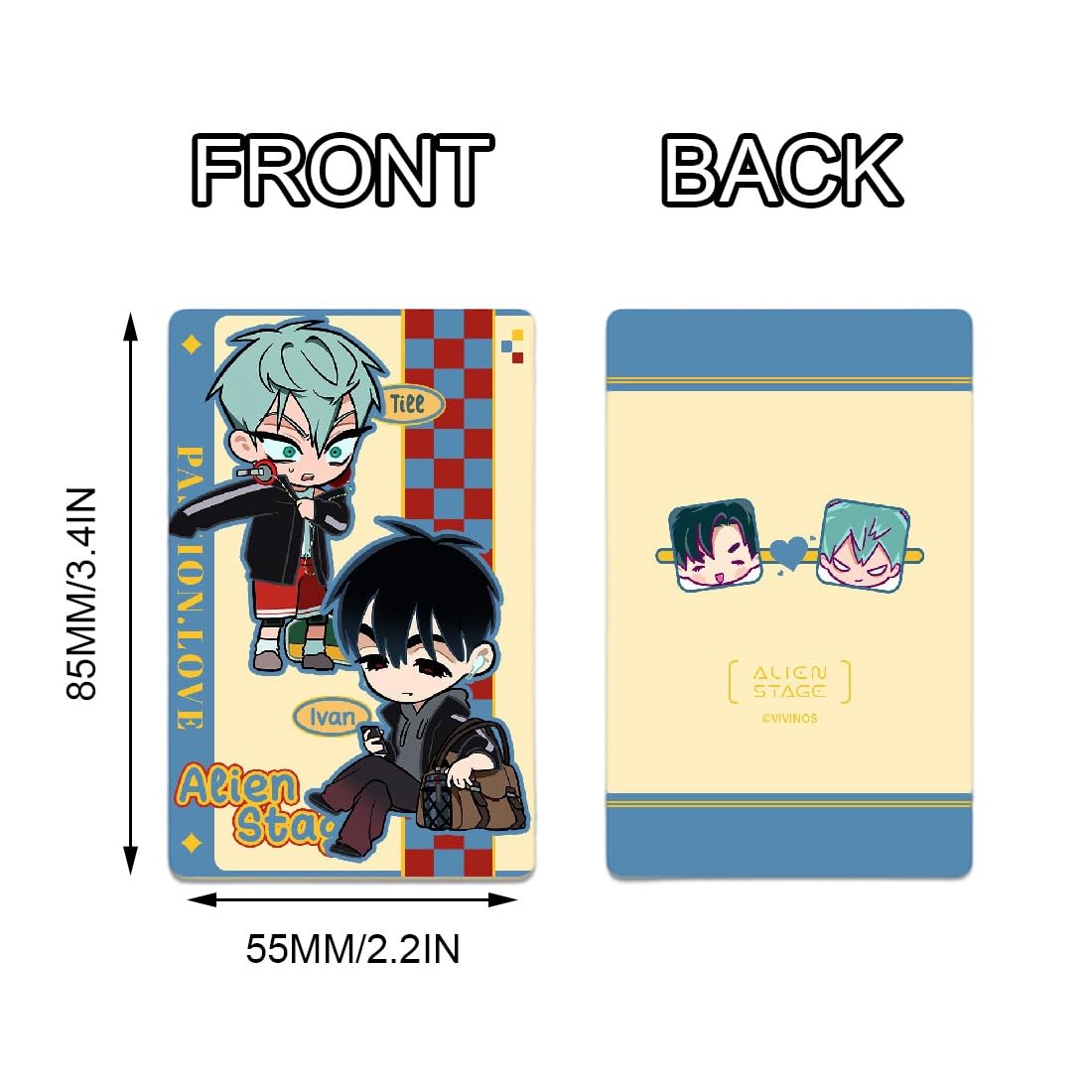 Alien Stage Partner Series Collectible Photocards - Officially Licensed ALNST 6-Card Pack, Premium Anime Merch for Fans - Image 2