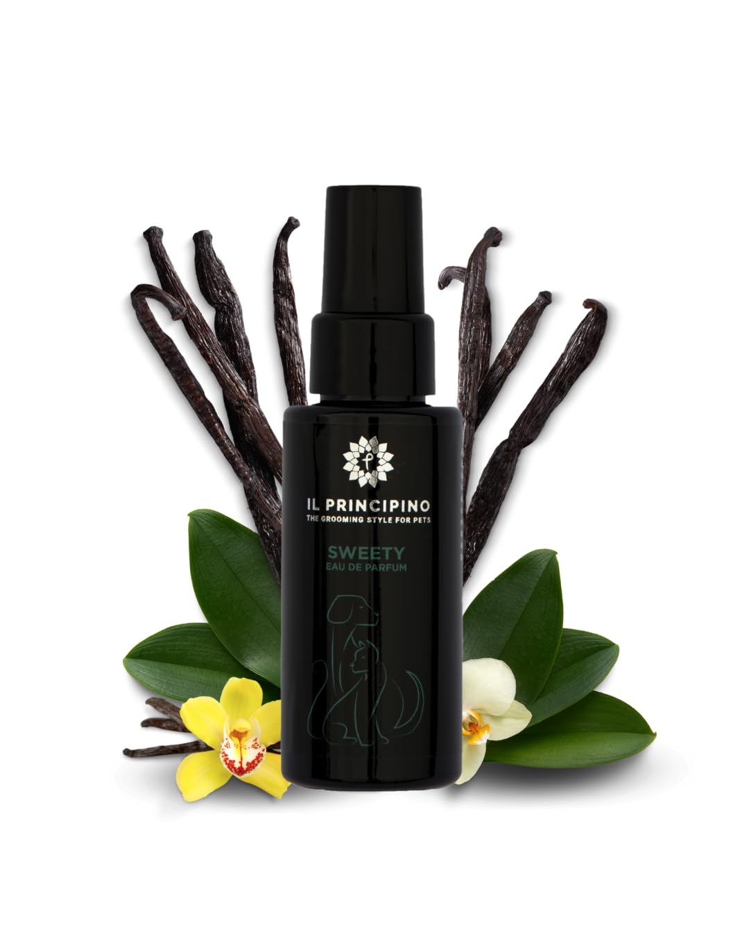 Colonia para Perros y Gatos Natural - Aroma de Larga duraciòn, Desodorante también apropiado para Cachorros Spray. 50ml