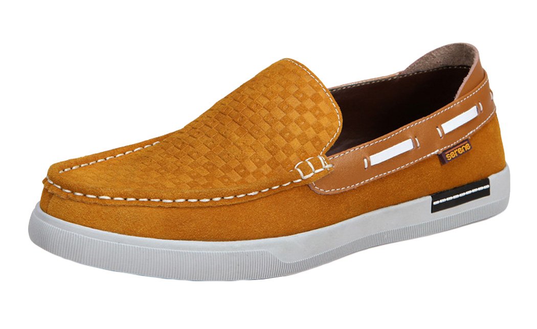 Serene Mens Casual Fashion Utility Slip On Walking Flat Loafers Moccasin Gommino