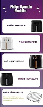 Airfryer Izgarası- Xxl Fritöz Izgara Teli Airfryer Fritöz Fırın Teli