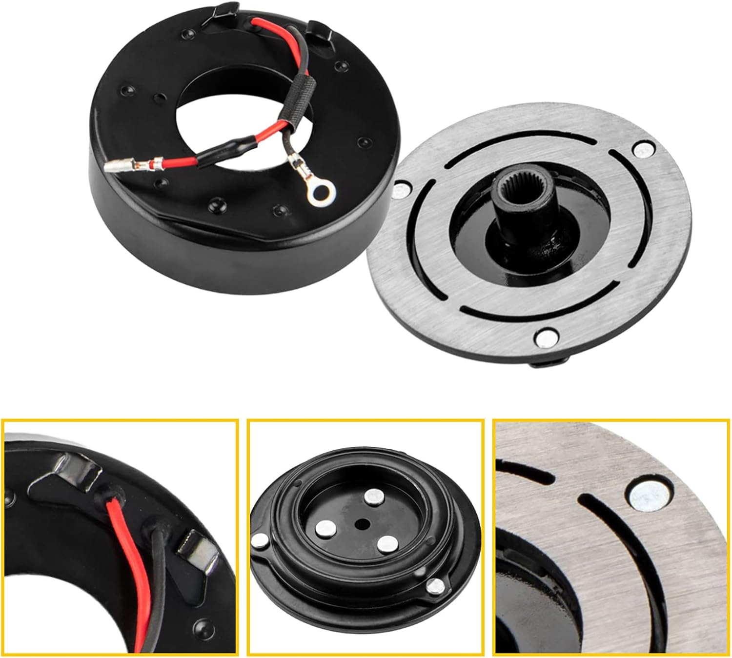 KAX 68677 AC Compressor Clutch 639392 Air Conditioning Clutch for Tacoma 2005-2015