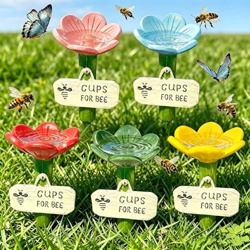 Bienentränke für den Garten Bienen Insektentränke (5 Stück)