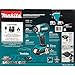 Makita XDT13R 2.0Ah 18V LXT Lithium-Ion Compact Brushless Cordless Impact Driver Kit